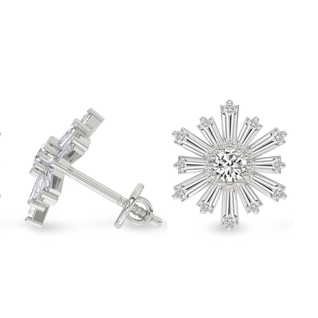 Sunflower Fashion Lab Diamond Stud Earrings