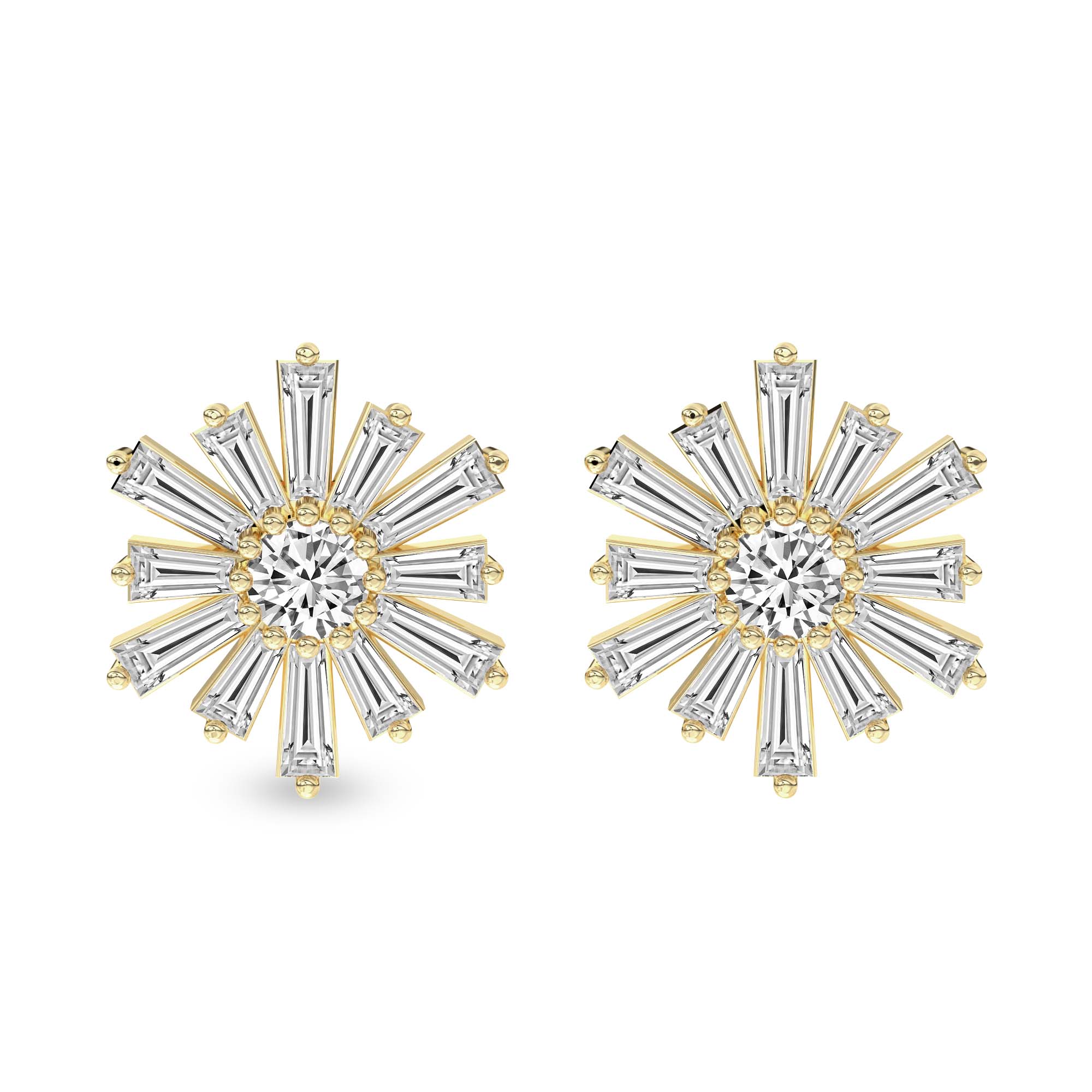 Sunflower Fashion Lab Diamond Stud Earrings