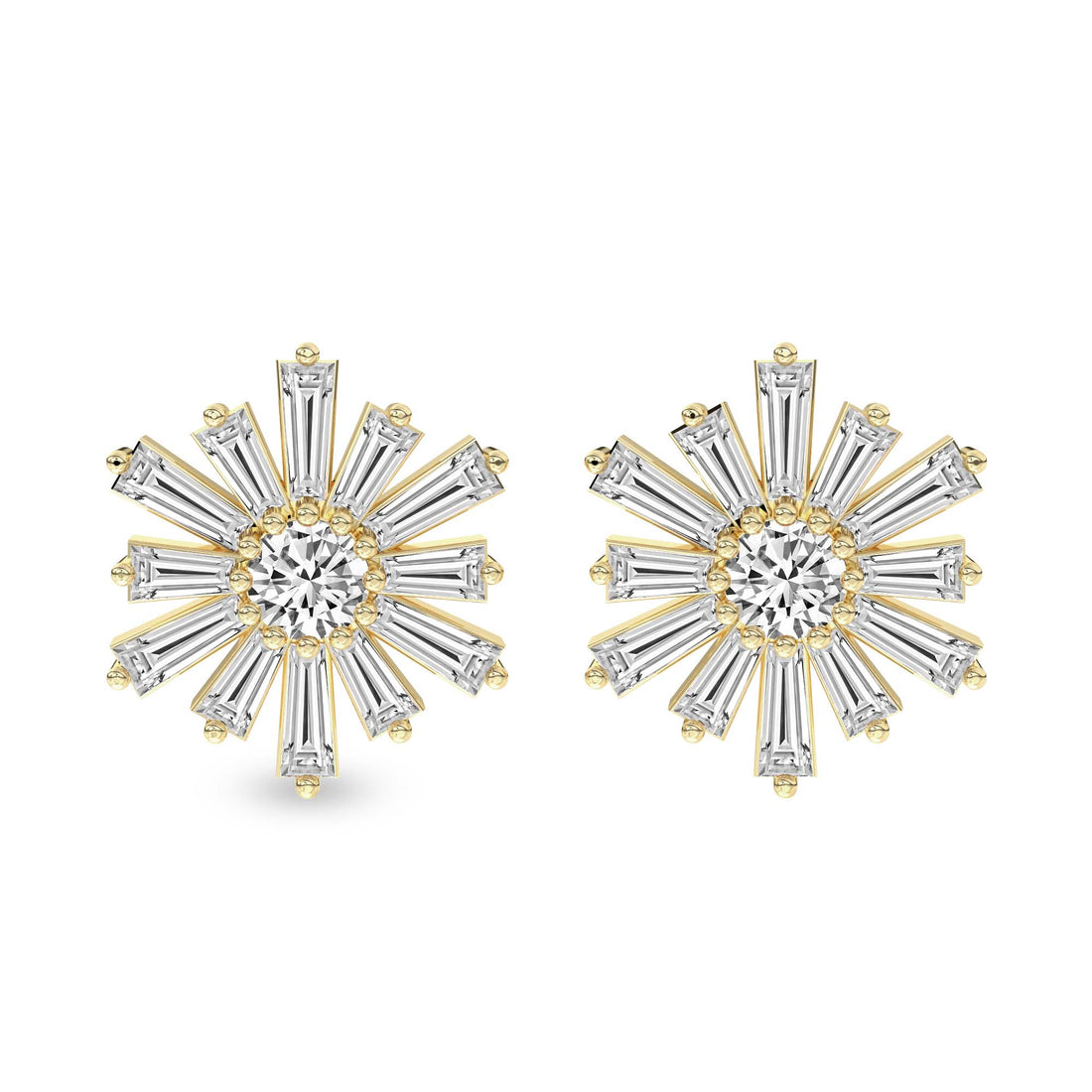 Sunflower Fashion Lab Diamond Stud Earrings
